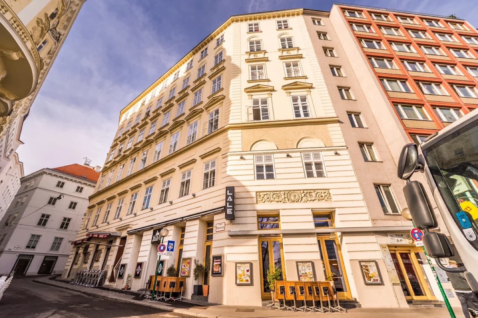 Gebäude Seitenstettengasse 5, 1010 Wien, Außenansicht